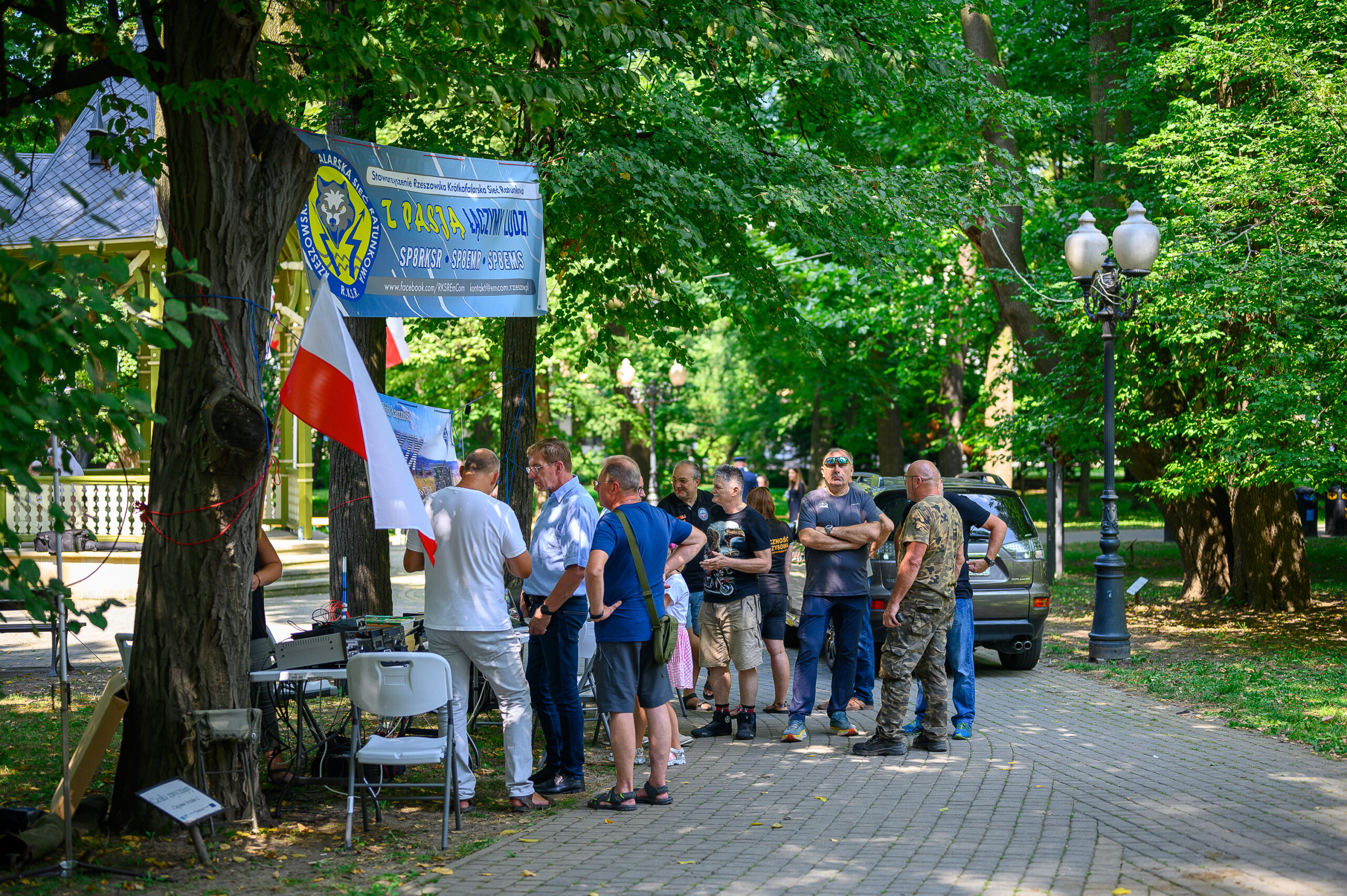 Wojskowe święto w Jaśle z RKSR i SP8KJX